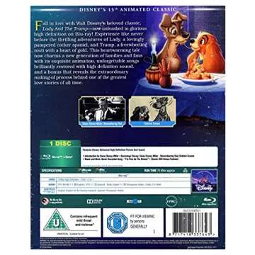 Lady and the Tramp Blu-ray Region-Free Classic Edition
