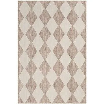 Stylish Nourison Indoor/Outdoor Area Rug - Easy Care 4x6