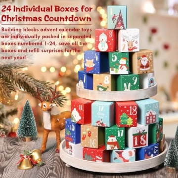 Asoulin 2024 STEM Advent Calendar for Boys - Trucks