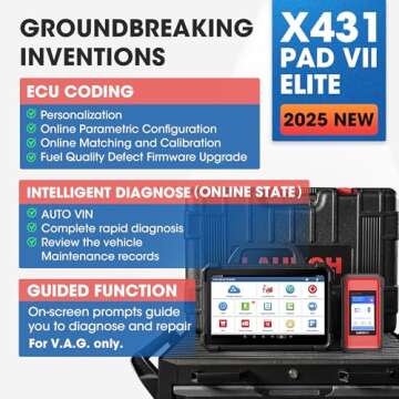 LAUNCH X431 PAD VII Elite - 2025's Premier J2534 Reprogramming Scanner