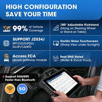 LAUNCH X431 PAD VII Elite - Top J2534 Diagnostic Tool