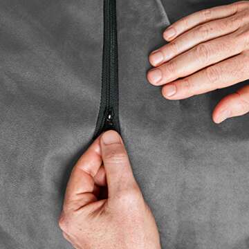 Comfortable 7ft Lumaland Bean Bag Chair - Ultra Soft & Washable