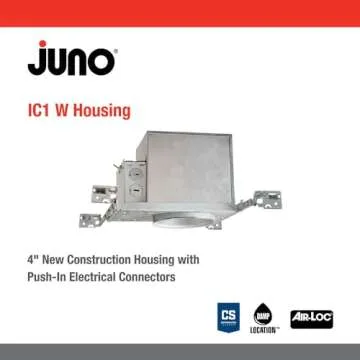 Juno IC1W Recessed Lighting Housing for Easy Installation