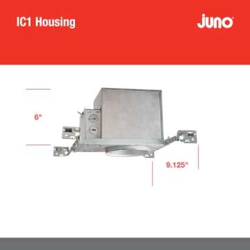 Juno IC1W Recessed Lighting Housing for Easy Installation