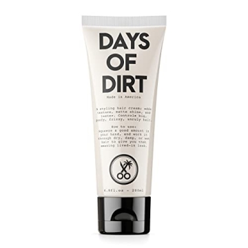 California Born Days of Dirt Hair Styling Cream - Fashion-Forward Hair Care Solution for All Hair Ty...
