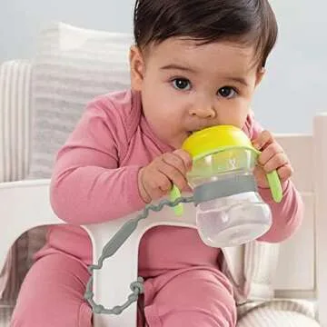 Durable Toy Straps for Stroller - Silicone Pacifier Holder