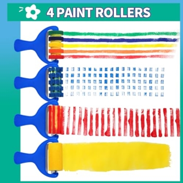 YGDZ 39-Piece Kids Sponge Paint Set for Creative Fun