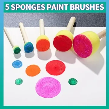 YGDZ 39-Piece Kids Sponge Paint Set for Creative Fun