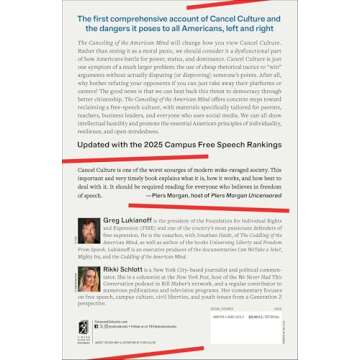 The Canceling of the American Mind: Cancel Culture Undermines Trust and Threatens Us All―But There...