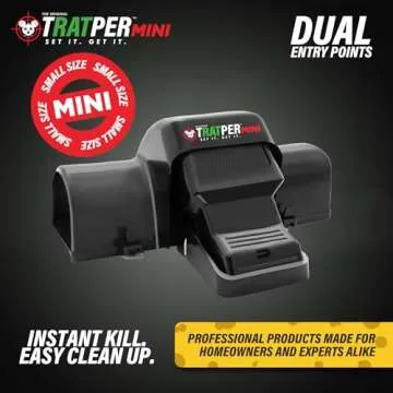 Tratper Mouse Tunnel Traps - Safe and Reusable Pest Control
