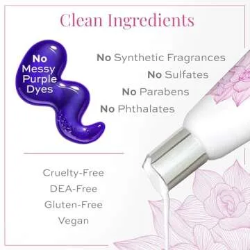 Maison 276 HYDRATE Shampoo for Silver, Gray & Blonde Hair, Tone-Correcting Shampoo, NOT a Purple Shampoo, Neutralizes Brassiness & Replenishes Hair Moisture, Sulfate-Free, 1, 8 oz Bottle