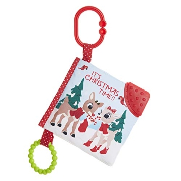 KIDS PREFERRED Rudolph Teether Book for Babies 0 and Up