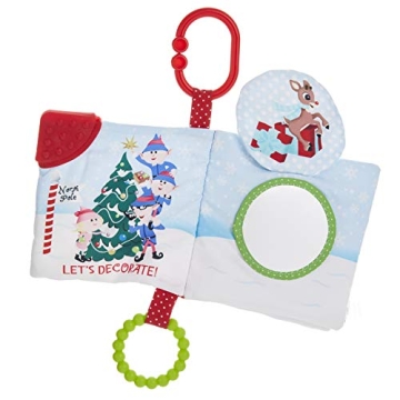 KIDS PREFERRED Rudolph Teether Book for Babies 0 and Up