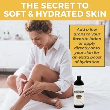 Organic Castor Oil for Hair and Skin - Viva Naturals 16 fl oz