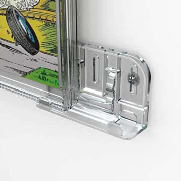 Comic Book Wall Display - 5 Pack Slab Holder Kit