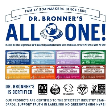Dr. Bronner's Pure-Castile Bar Soap for Sensitive Skin