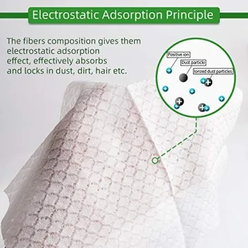 X Home 200 Count Dry Sweeping Pad Refill for Mops