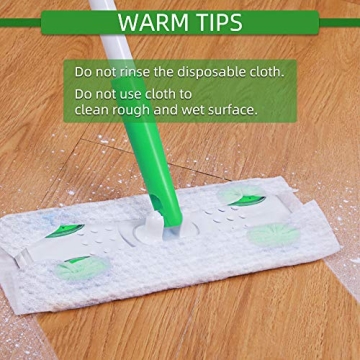 X Home 200 Count Dry Sweeping Pad Refill for Mops