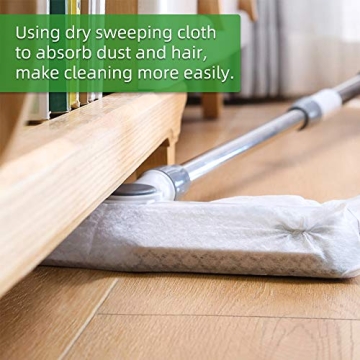 X Home 200 Count Dry Sweeping Pad Refill for Mops