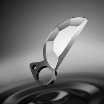 KOGJAERS Lens Prism 79mm Handheld Kaleidoscope Lens Filter Fractal Photography for Photography Creat...