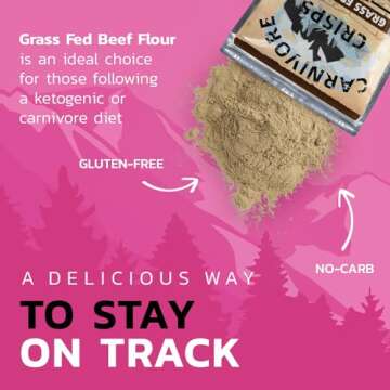 Grass-Fed Beef Flour - Protein-Rich, Keto-Friendly Seasoning