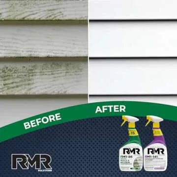 RMR Brands Complete Mold Killer & Stain Remover Bundle - Mold and Mildew Prevention Kit, Disinfectant Spray, Includes 2-32 Ounce Bottles
