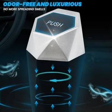 EcoNour Mini Trash Can | 2 Pack Small Car Trash Solution