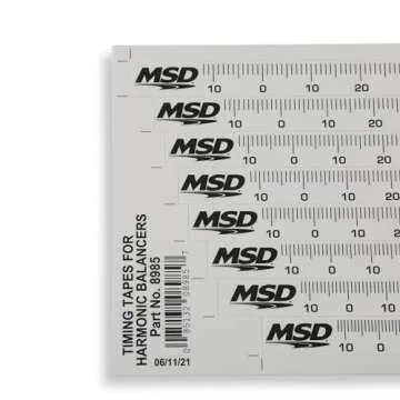 MSD 8985 Timing Tapes for Harmonic Balancers