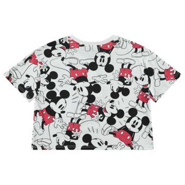 Disney Mickey Mouse Crop Top Shirt for Women