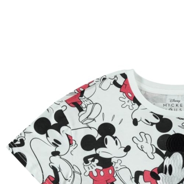 Disney Mickey Mouse Crop Top Shirt for Women