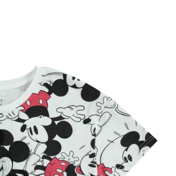 Disney Mickey Mouse Crop Top Shirt for Women