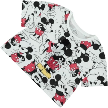 Disney Mickey Mouse Crop Top Shirt for Women