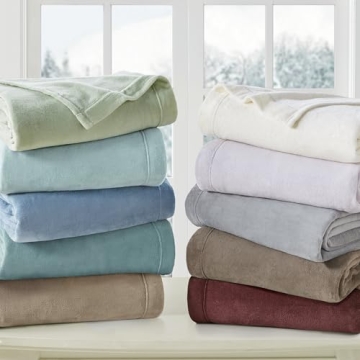 Soloft Fleece Bed Sheet Set Warm Wrinkle-Resistant Cozy