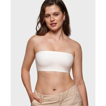 INLYRIC Inbarely Strapless Bandeau Bra for All-Day Comfort