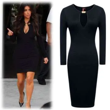 Chic Bodycon Pencil Dress for Parties | OFTEN Women
