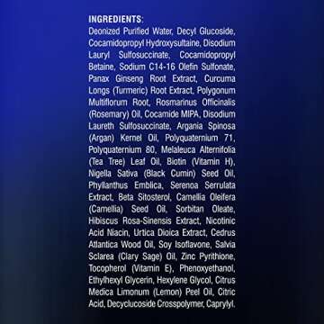 Majestic Pure Rosemary Oil Shampoo for Hair Growth - Volumizing & Nourishing Shampoo - with Vitamin ...