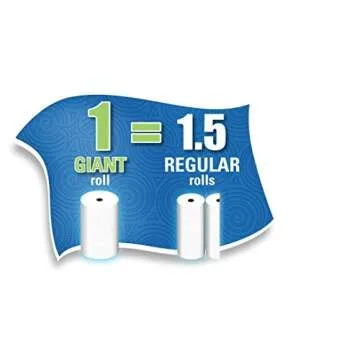 Sparkle White Paper Towels - 24 Giant Rolls, Pick-A-Size