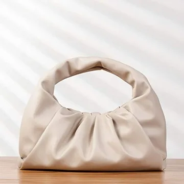 LuxStyle Women Dumpling Leather Shoulder Bag - Large Chic Handbag