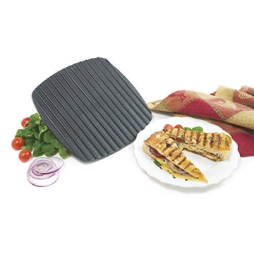 Norpro Nonstick Panini Press - Cast Iron Kitchen Essential