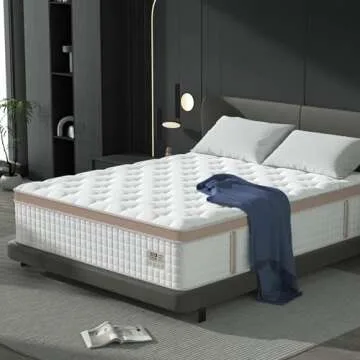 BedStory 14-Inch Hybrid Queen Mattress in A Box