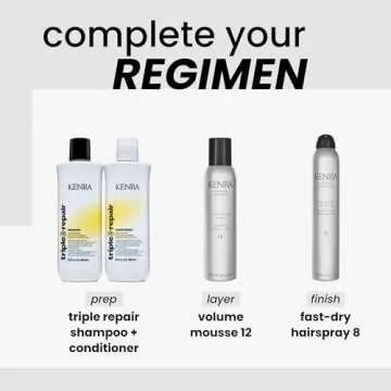 Kenra Fast Dry Hairspray 8 | Flexible Hold Thermal Spray | Multifunctional Spray, Ideal For Both Styling & Finishing | Lightweight, Instant Control | All Hair Types | 8 oz