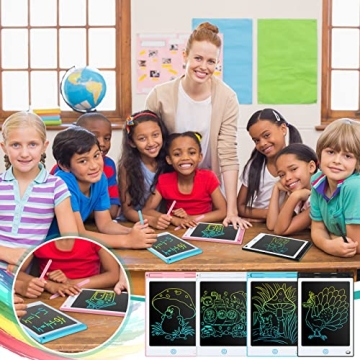 Zhehao 20 Pack Kids Writing Board - Portable Doodle Tablets