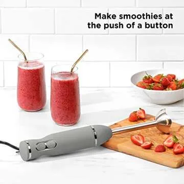Chefman Immersion Stick Blender - Powerful & Easy to Use
