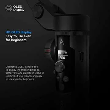 Palm-size 3-Axis Gimbal Stabilizer for Smartphones