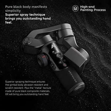 Palm-size 3-Axis Gimbal Stabilizer for Smartphones