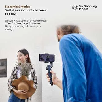 Palm-size 3-Axis Gimbal Stabilizer for Smartphones