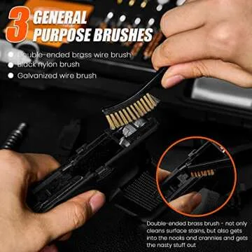 PERWIN Universal Gun Cleaning Kit for All Firearms