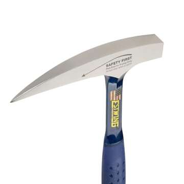 ESTWING 22 oz Rock Pick Hammer with Shock Grip