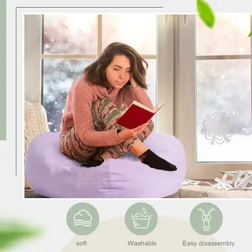 Sliner Stuffed Animal Storage Bean Bag Chair Covers