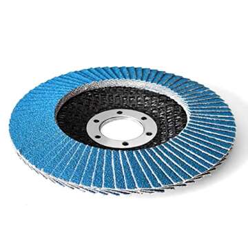 LIZMOF 4-1/2 Inch Flap Discs - Metal Grinding Solution
